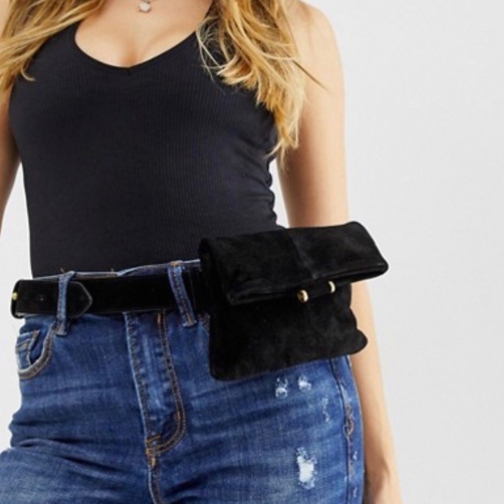 Suede Belt Bag